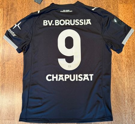 Borussia Dortmund Shirt mit Chapuisat - Stadion Rote Erde