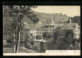 AK Weissbad, Blick zurm Kurhaus