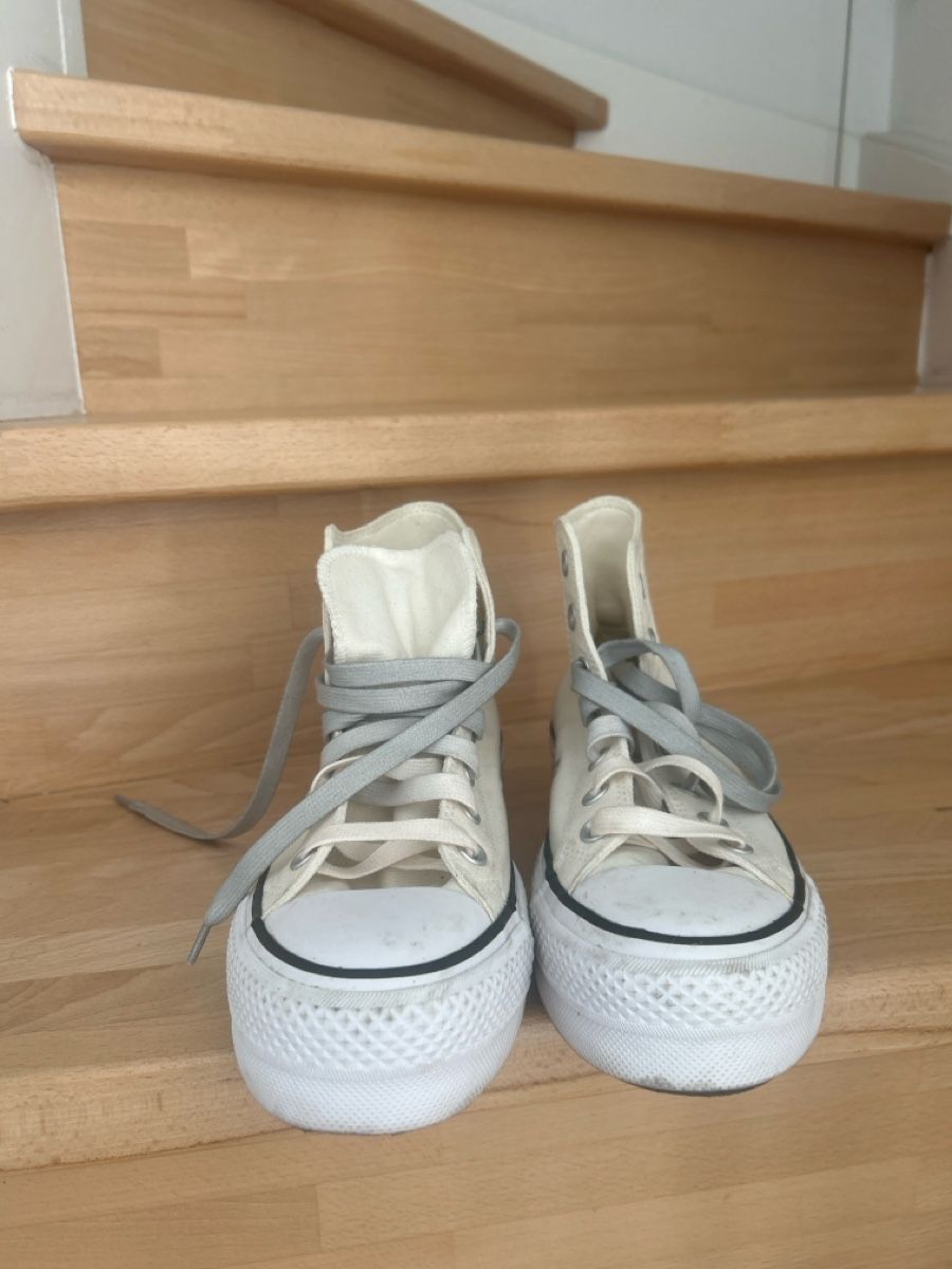 Scarpe da donna: Converse sneakers femme écru – Usato da Colombier NE venduto da mon58 2