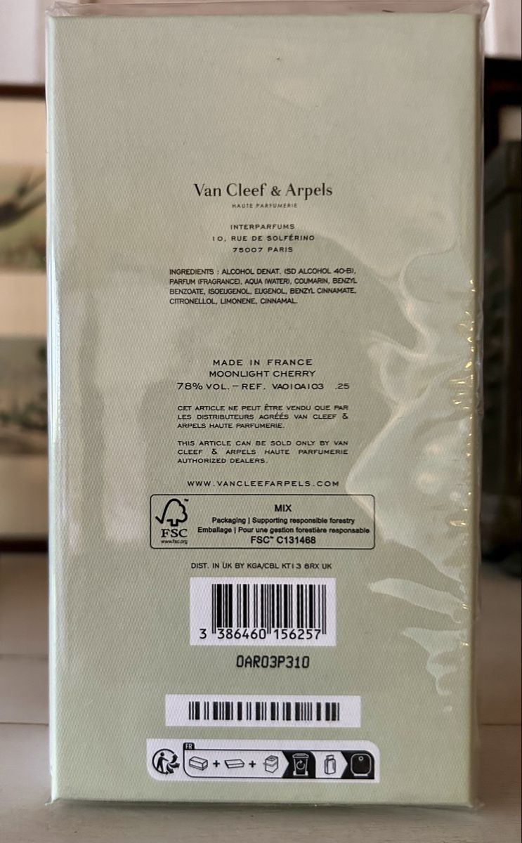 Van Cleef Profumi & Eau de Toilette: EdP Moonlight Cherry Van Cleef & Arpels – Nuovo e nell'imballaggio originale da Rossens FR venduto da Gat0205 1