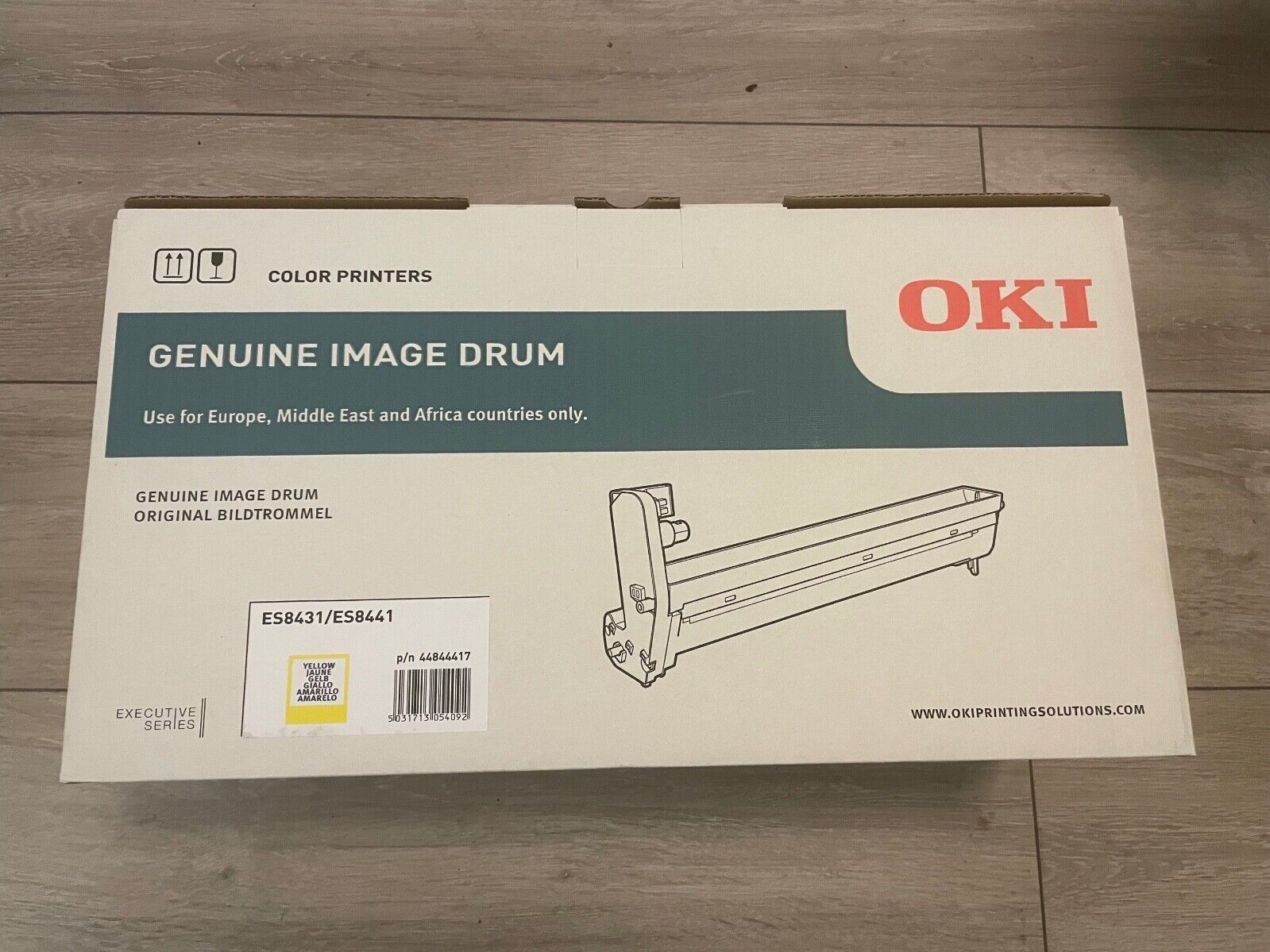 Oki Drucker: Oki ES8431, Oki ES8441, Pro8432WT yellow Drum, 44844417 – Neu und originalverpackt aus Glattbrugg von copytron