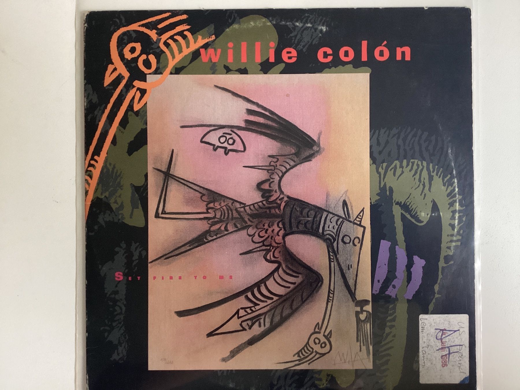 Dischi in vinile: Willie Colon Maxi-Single - Set Fire To Me – Usato da Gutenswil venduto da Hamzian