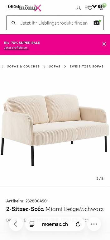 Sofas: Nice and comfortable sofa  – Gebraucht aus Zug von lou_nx8t