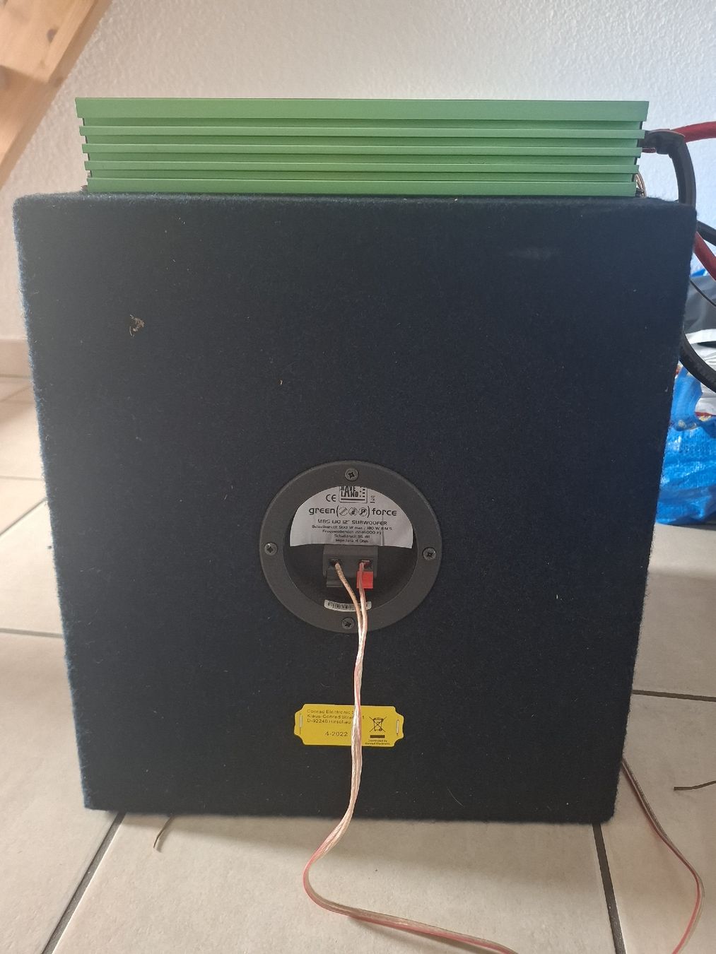 Casse acustiche: Raveland subwoofer, topstep mit Kondensator – Usato da Hirzel venduto da are_s58c 2