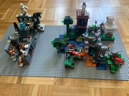 Pack LEGO MineCraft avec 2 plaques lego