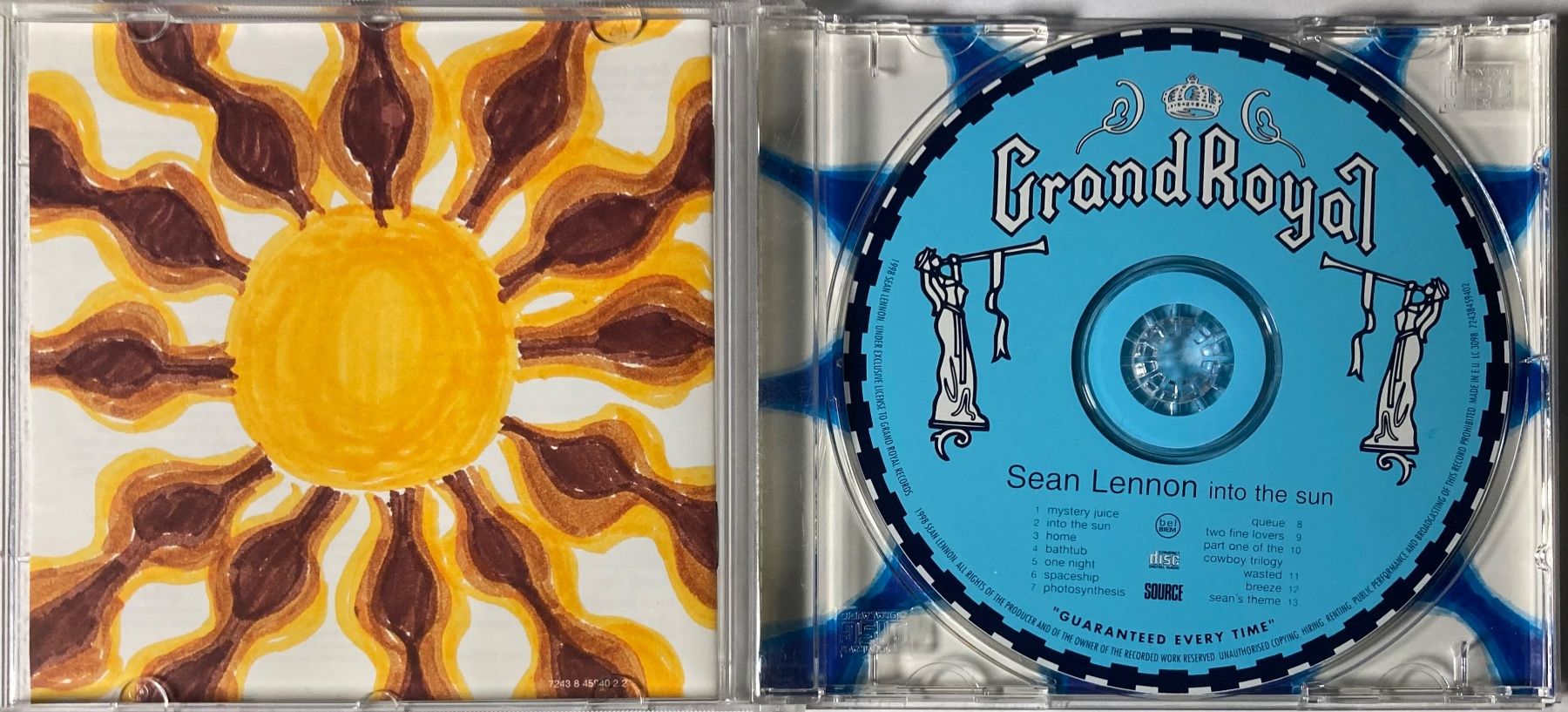 CD: SEAN LENNON - INTO THE SUN – Usato da Poliez-Pittet venduto da Newtown-Records 2