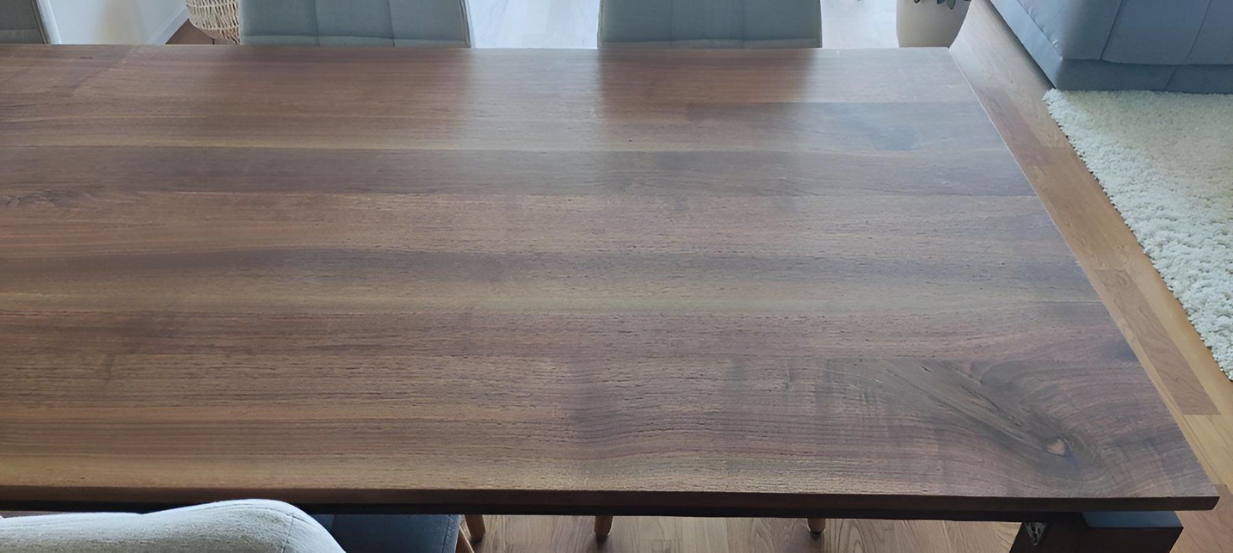 Tavoli: Nussbaum Massivholztisch – Usato da Schongau venduto da Retro_Shop 2