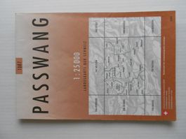 Landeskarte 1:25000 - No: 1087 - Passwang