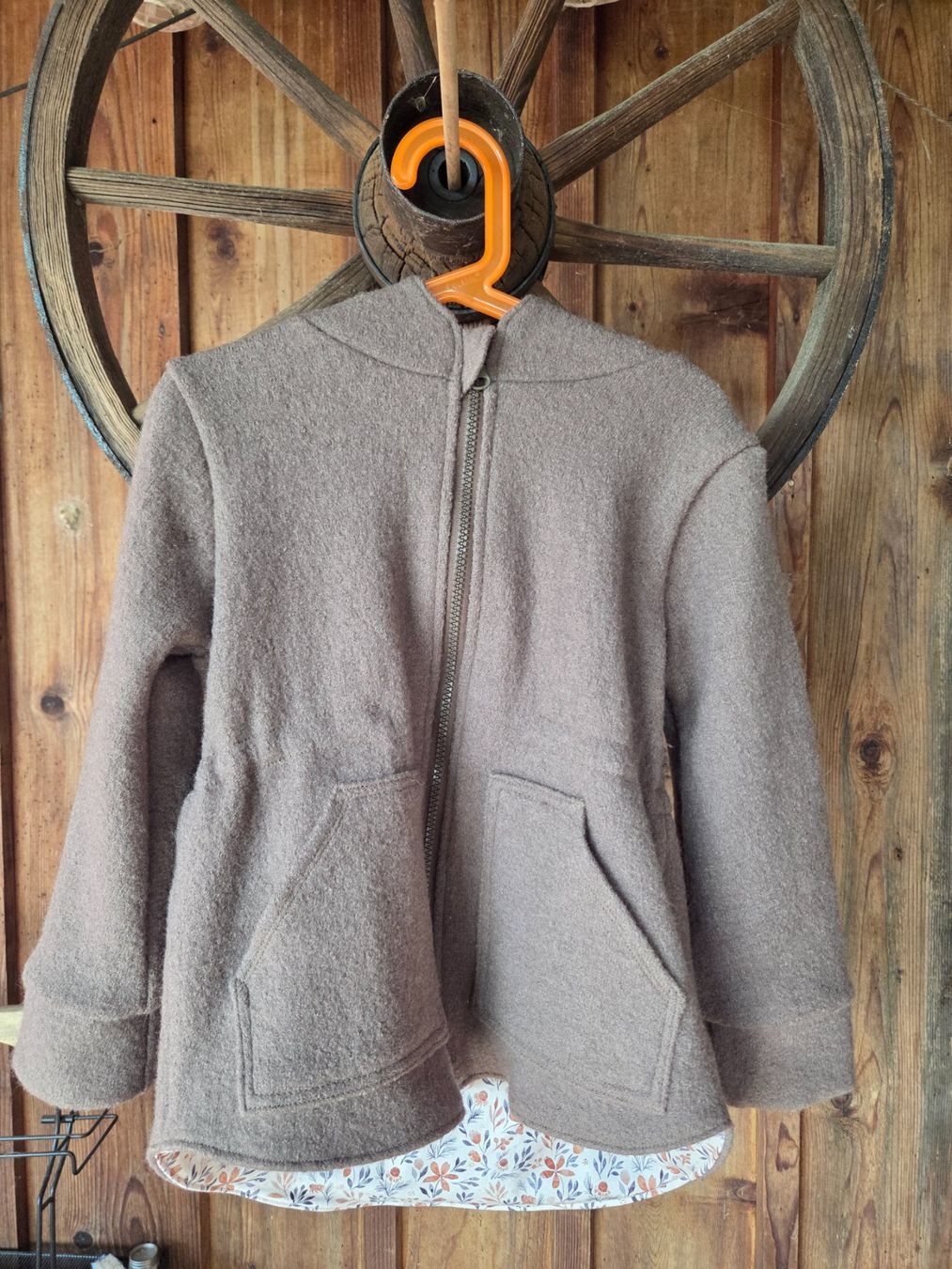 Jacken & Mäntel: Handmade Wollwalkjacke 116 – Neu (gemäss Beschreibung) aus Uznach von Unicorn81