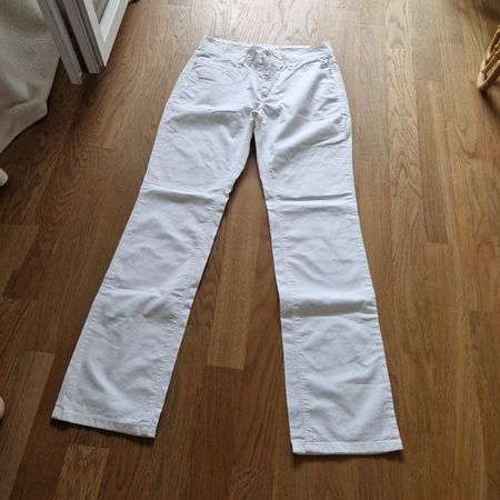 MAC Damenhose, weiss, Gr. 36, Sommerlook