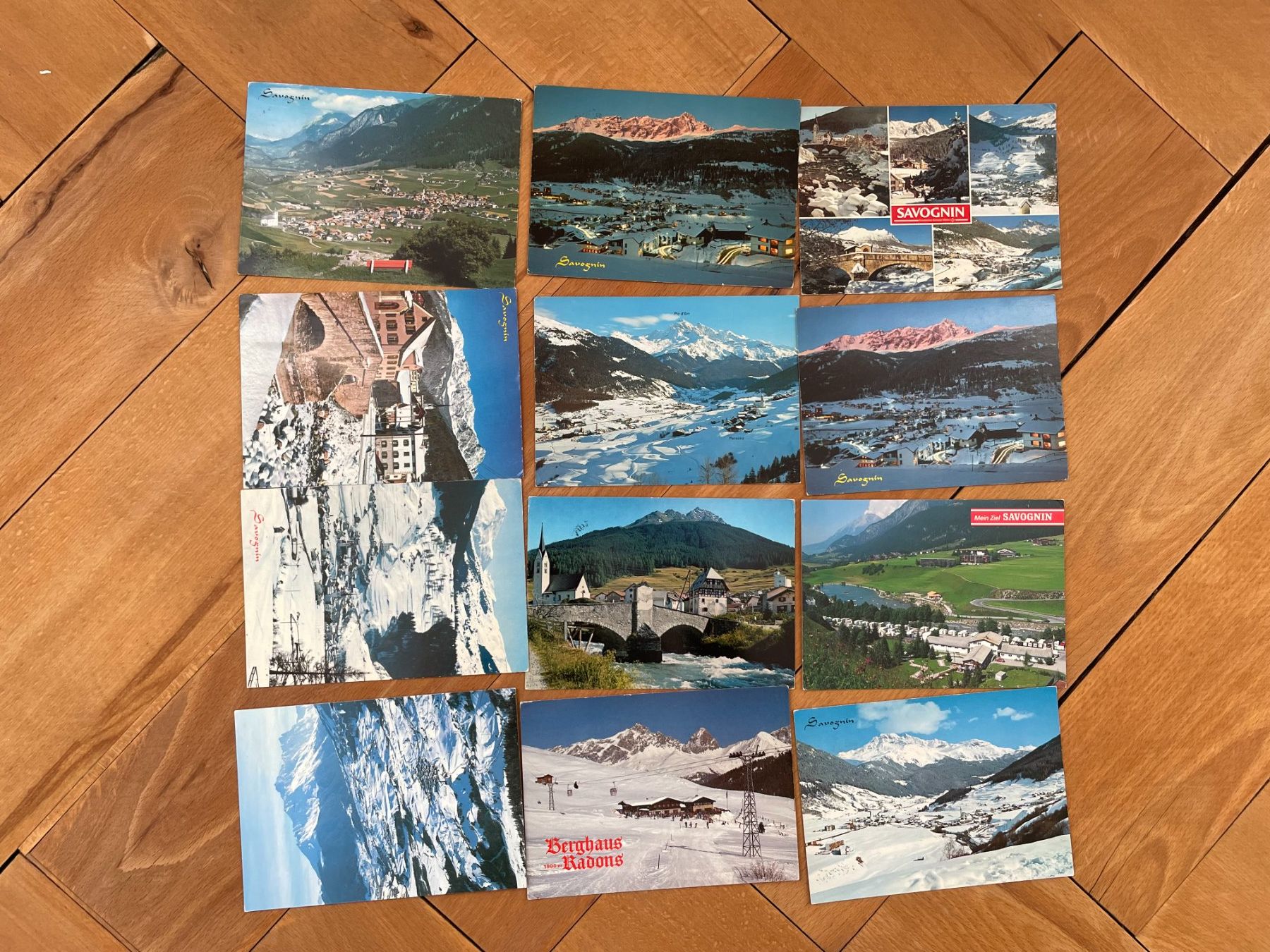 Cartes postales: AK GR 28 Ansichtskarten aus Savognin – D'occasion à Thal par Danny82 1