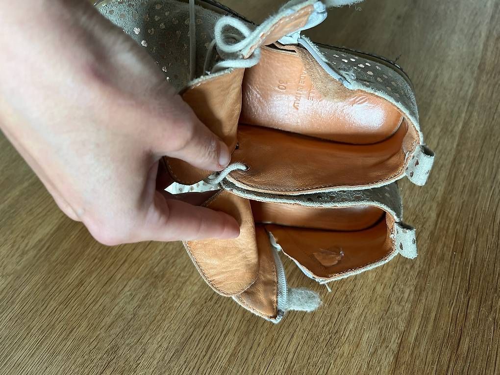 Scarpe per ragazze: Ocra Lederschuhe top 30 – Usato da Basel venduto da mos_2xxs 2