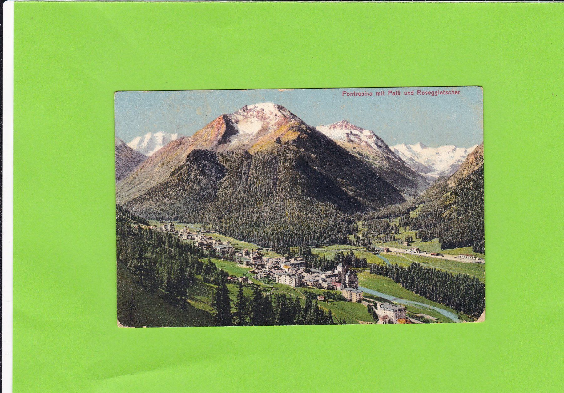 Cartoline postali: Pontresina--Feldpost – Usato da St. Peterzell venduto da neckertal