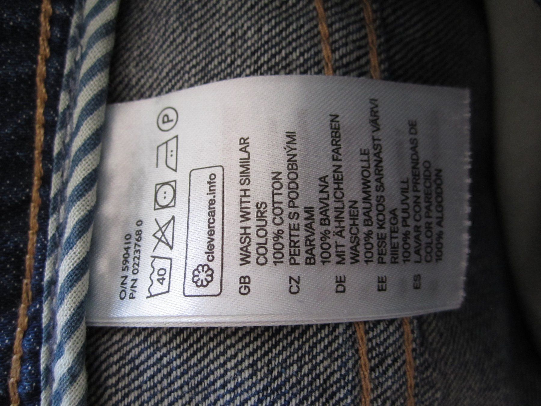 H&M Gonne: Jupe droite en jeans – Usato da Lausanne venduto da Kmm03 7