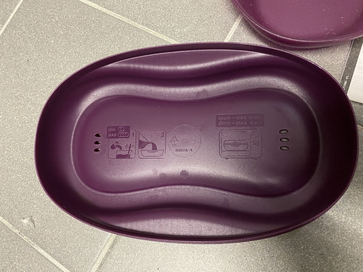 Tupperware Contenitori & Simili: Tupperware Micro Delight, Mikrowellengeschirr, Omeletto – Usato da Ossingen venduto da Blabaer 1