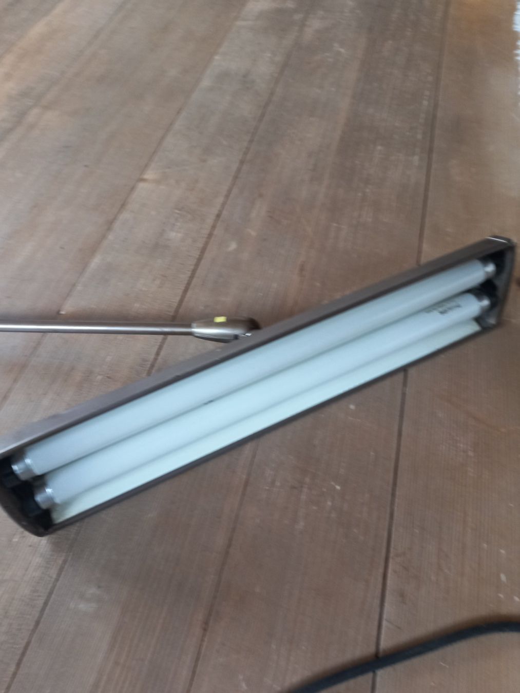 Lampade: Werkstattlampe braun – Usato da Ammerswil AG venduto da savinir 2