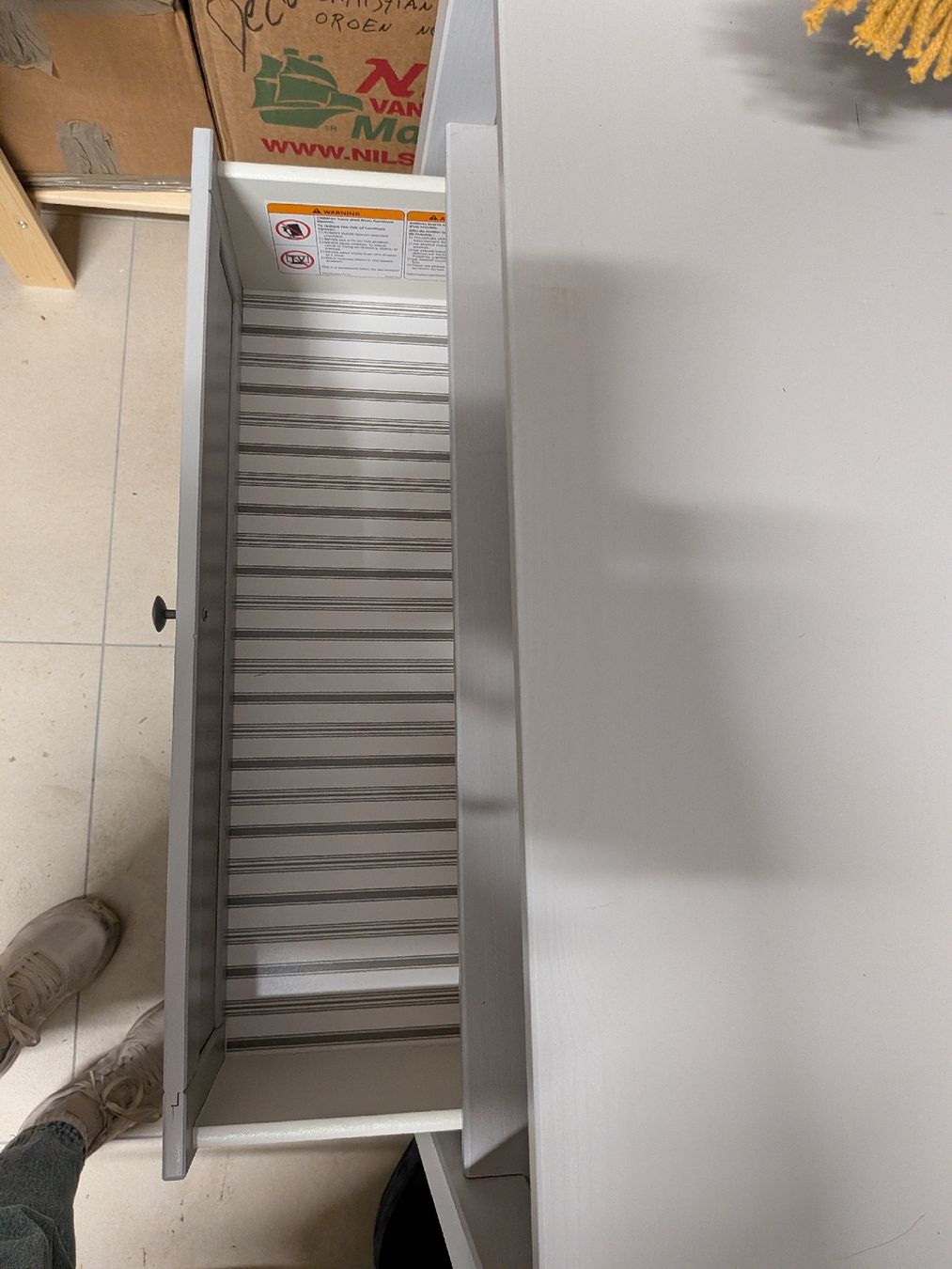Ikea Fasciatoi & Accessori: IKEA SUNDVIK Wickeltisch / Kommode, grau – Usato da Opfikon venduto da ahi_hlw9 2