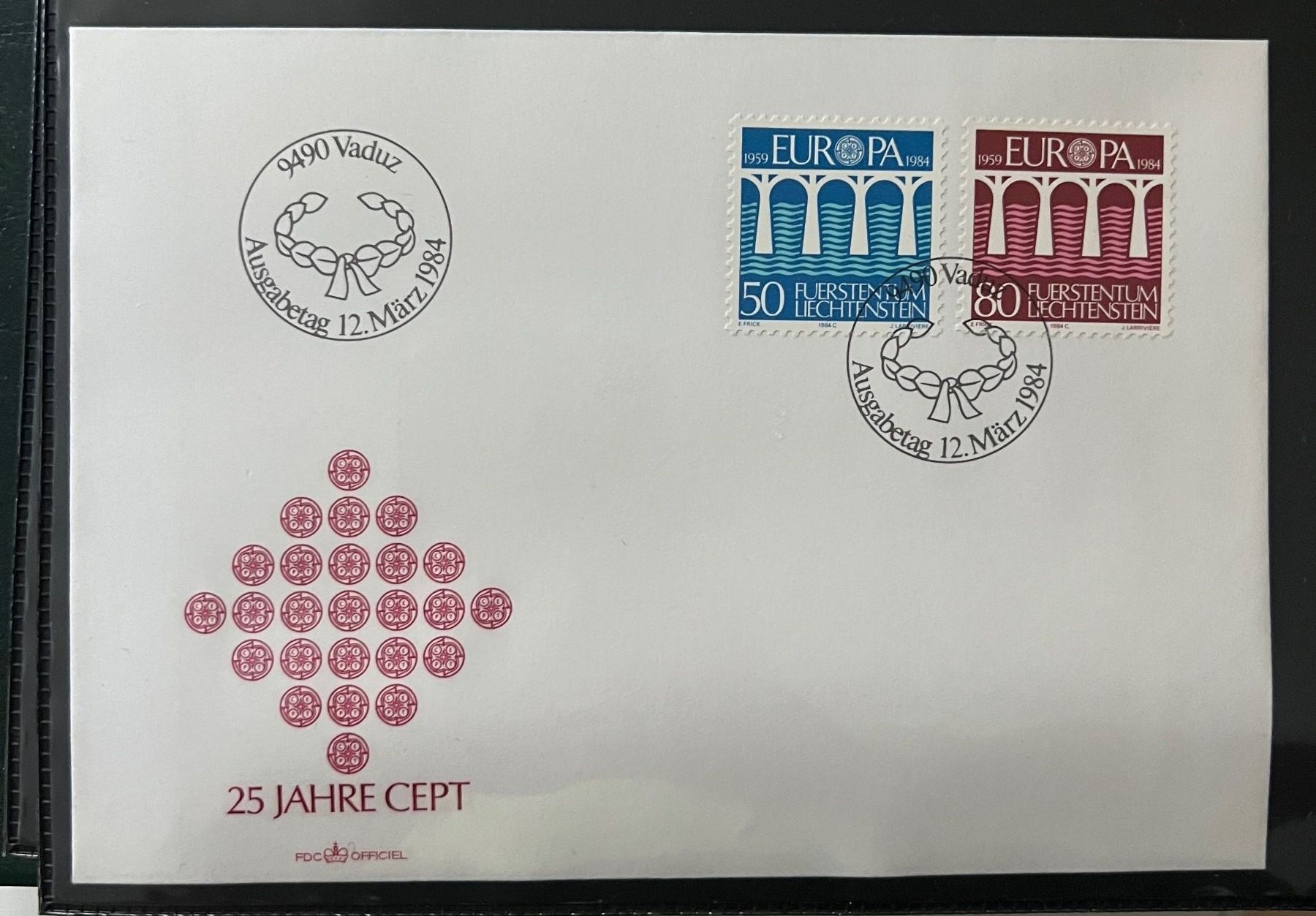 Alle Briefmarken: Erstagsbrief 1984 – Gebraucht aus Rotkreuz von Parcore