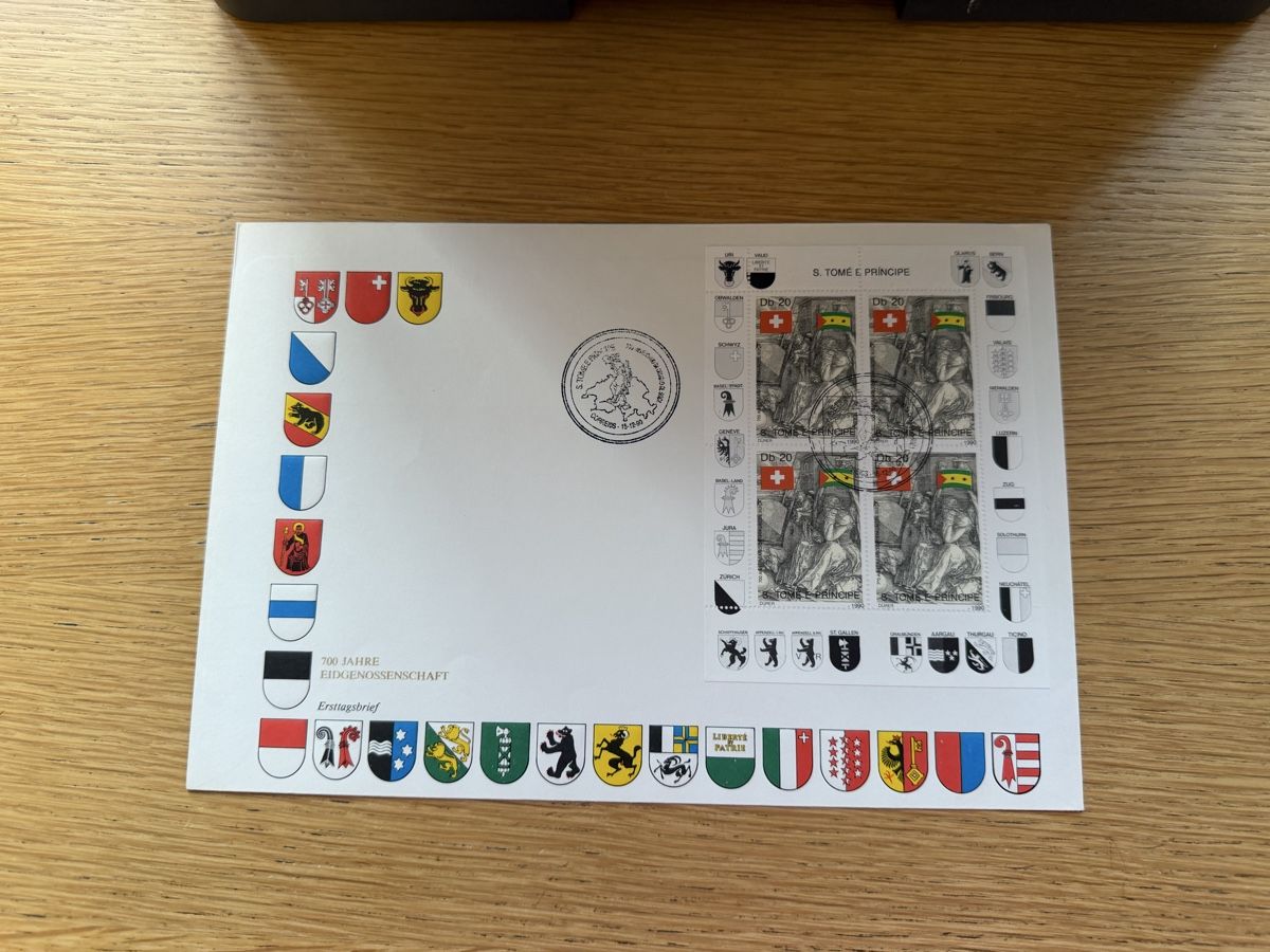 Alle Briefmarken: 4 Luxusbriefe Schweiz  – Neu (gemäss Beschreibung) aus Murgenthal von Tina_4055 2