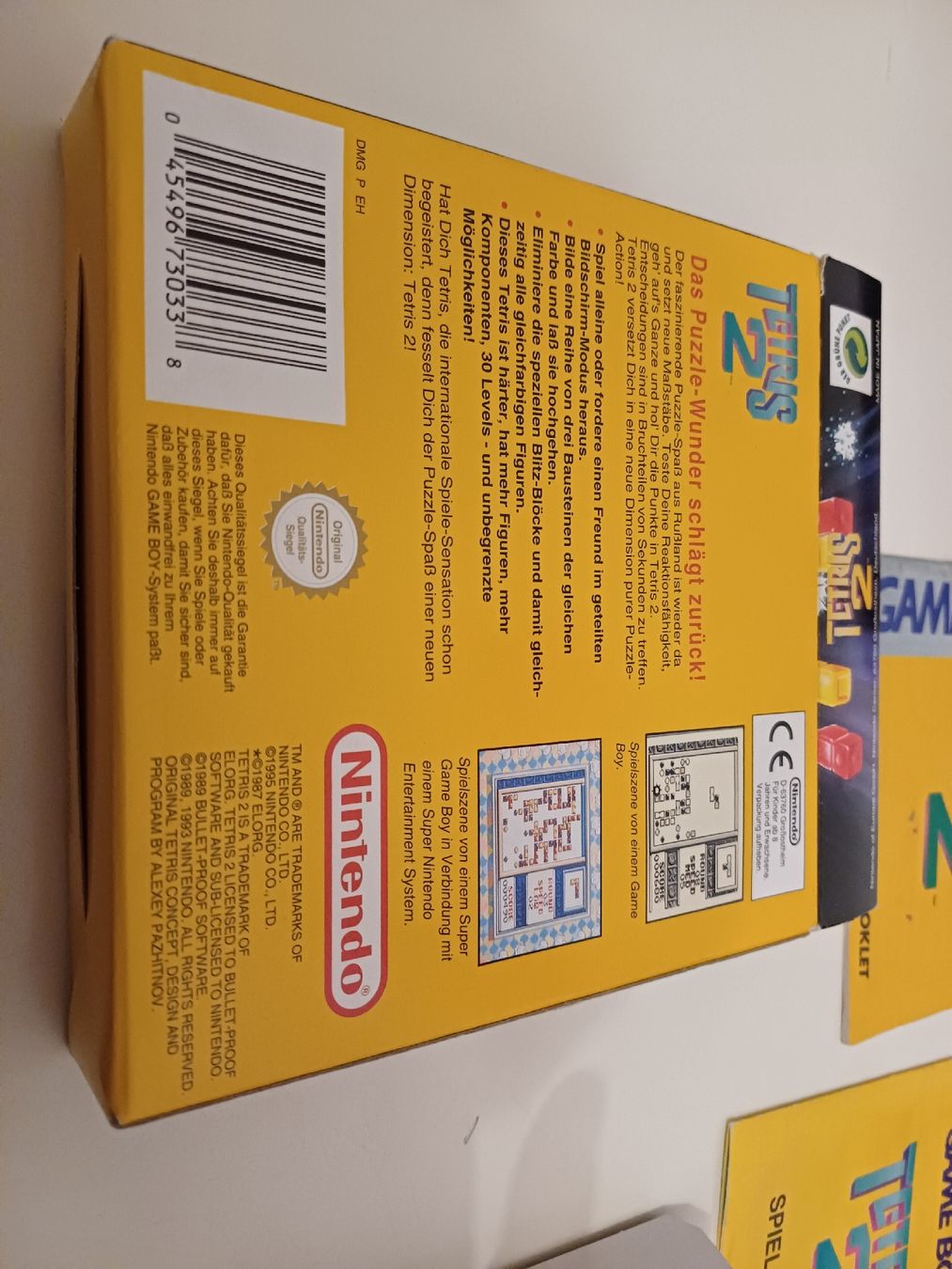 Nintendo Spiele: Tetris 2 Nintendo Game Boy OVP GB  – Gebraucht aus Aarau von Kaesekuchen2000 2