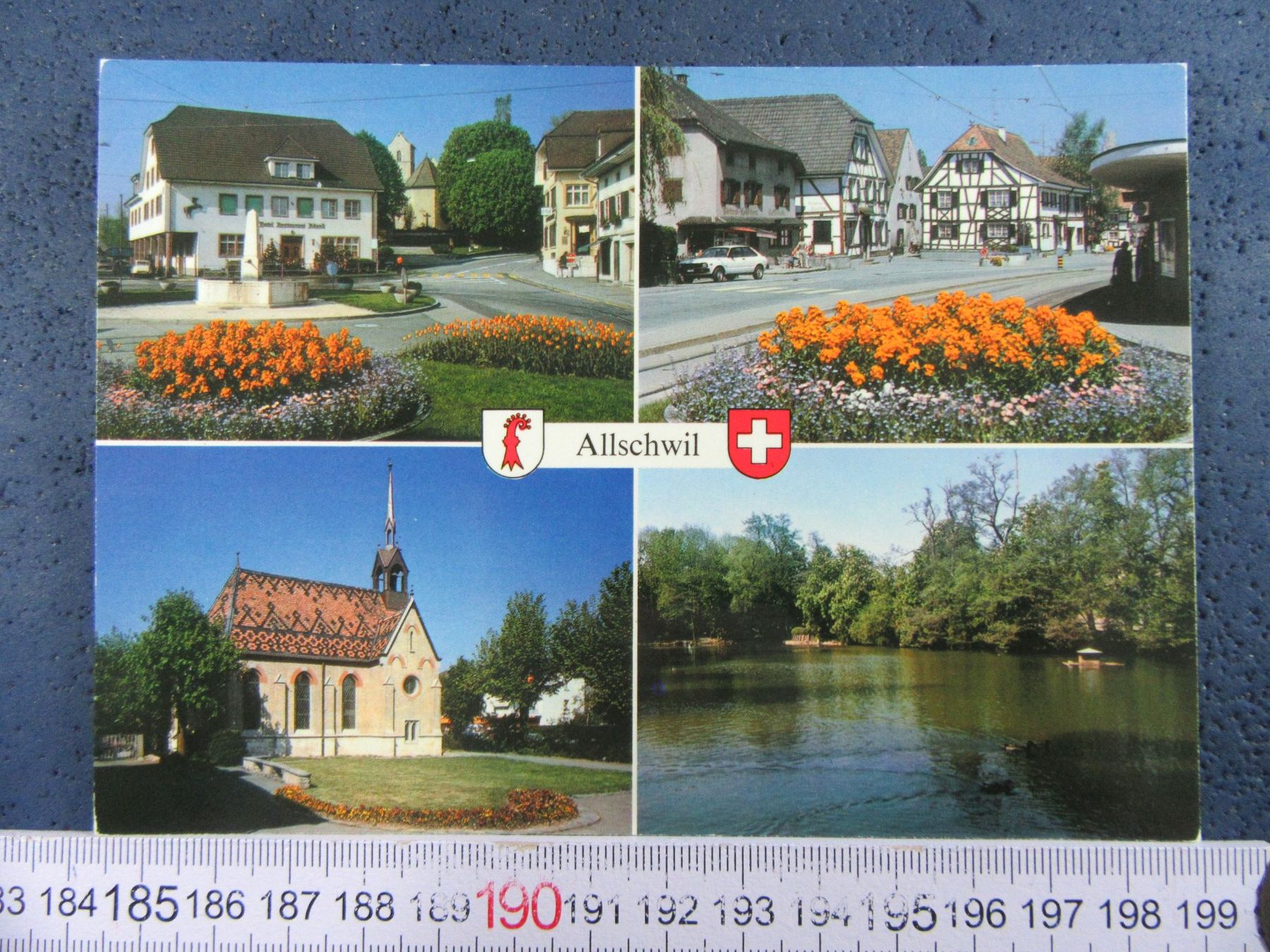 Cartoline postali: ALLSCHWIL BL AK – Usato da Ettingen venduto da Hausi4711