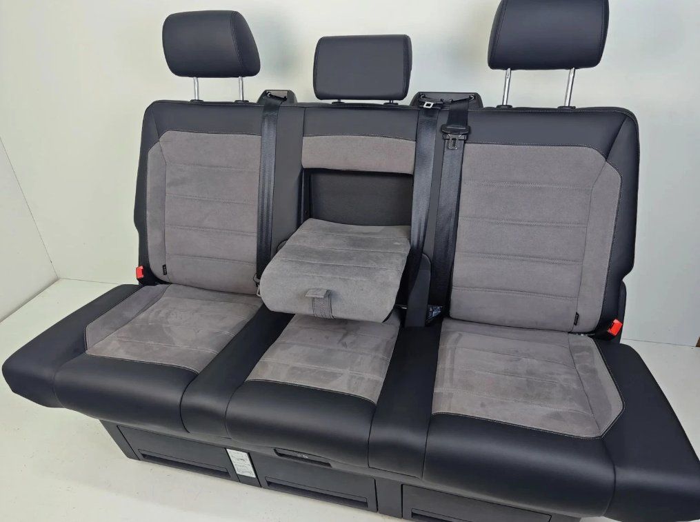 Volkswagen Tutti i ricambio: VW T6.1 Multivan Sitzbank Alcantara Palladium grau – Usato da Steffisburg venduto da Kruemmel6 2