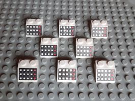 LEGO - 8x Slope Computer Panel - 3039p32