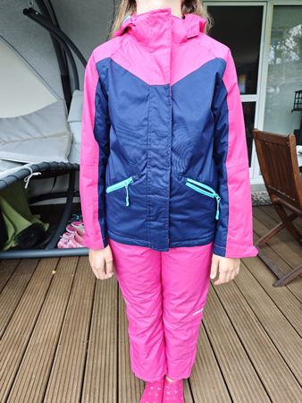 Pinke Skijacke, Grösse 140, Top Zustand!
