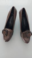 KENNEL & SCHMENGER - Pumps - braun/grau - Grösse 39 - Leder