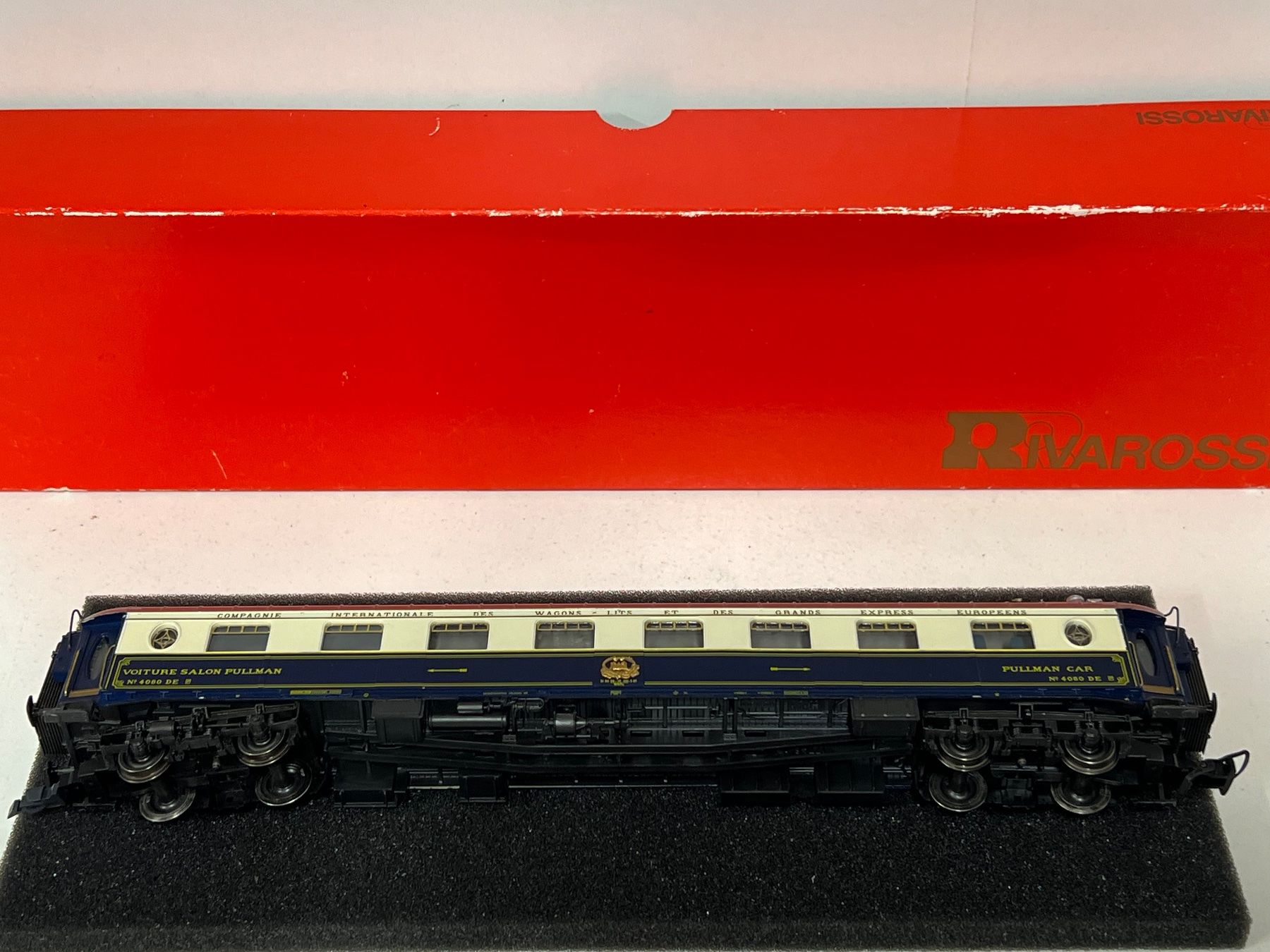 Rivarossi Trains électriques: RIVAROSSI 3515 Pullman WPc 4080 INTRAFLUG H0 DC – D'occasion à Geroldswil par TopTrain54 6