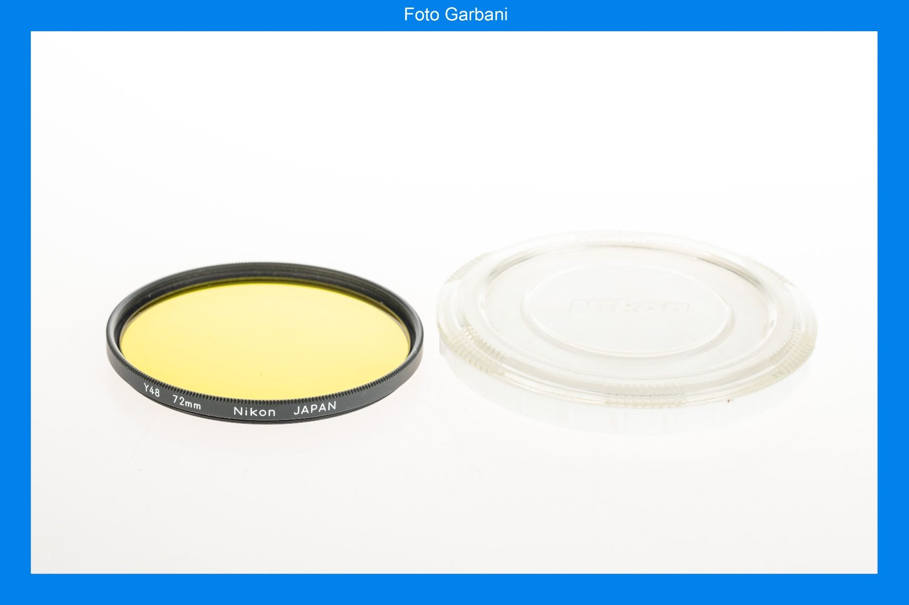 Filtri: Nikon Y48 filtro giallo 72mm – Usato da Muralto venduto da FotoGarbani