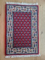 Orientteppich rot gemustert 40x60 cm Zustand sehr gut