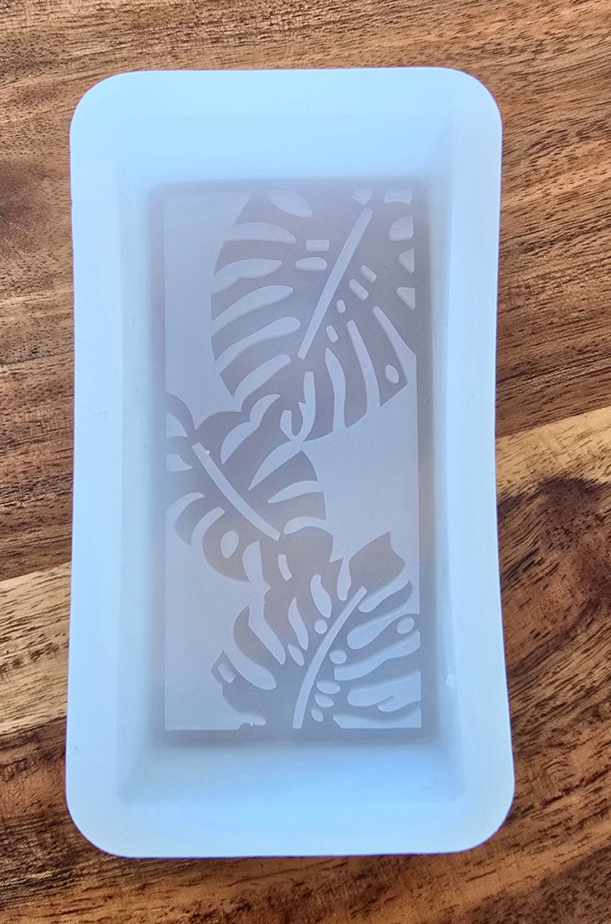 Backformen: Seifen-Kerzen Silikonform Blatt / Monstera / Mold – Neu und originalverpackt aus Zürich von amysmith 1