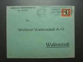 1928  Pro Juventute-Brief, Fr. 1.-- / SBK Fr. 6.--