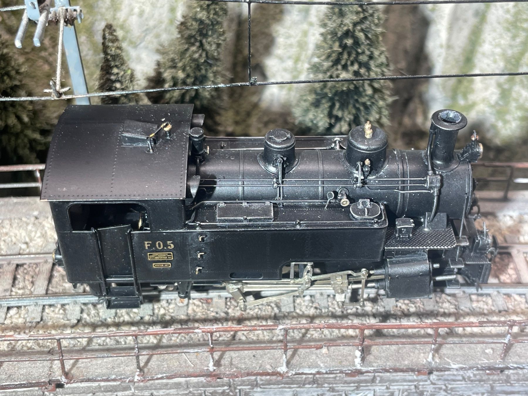 Ferro-suisse Modellini di ferrovie: Ferro Suisse,HG 3/4, FO, No: 5 – Nuovo (secondo la descrizione) da Krummenau venduto da ferrotech 3