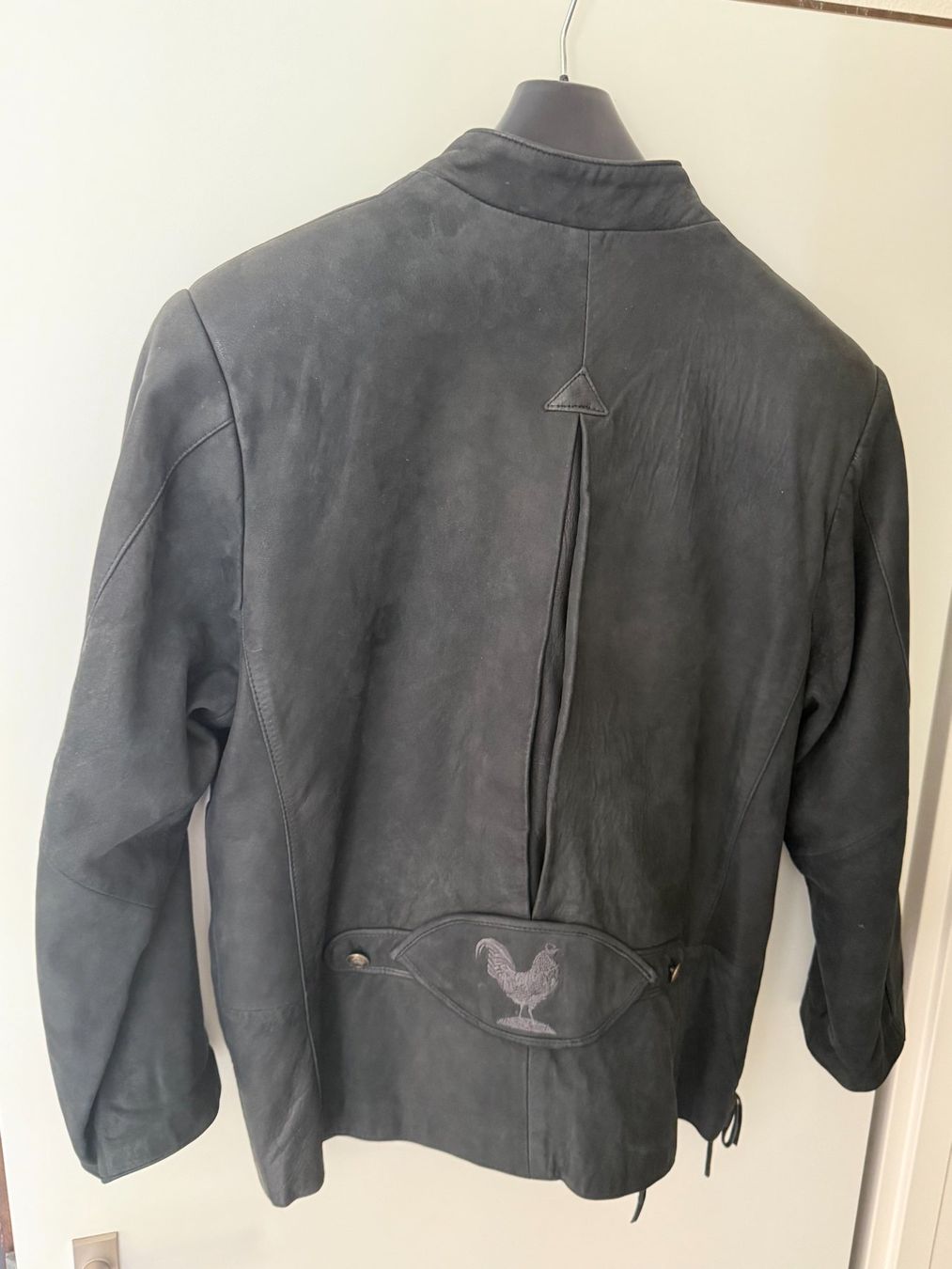 Vestes: wunderschöne echte Leder Damen Folklorejacke grau/blau – D'occasion à Rothenburg par Patri00 2