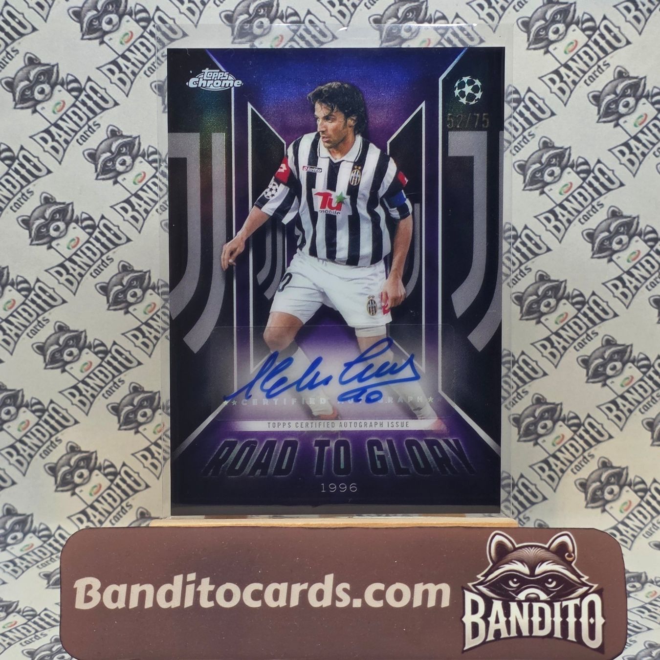 Topps Carte collezionabili: Topps Chrome Alessandro Del Piero Auto /75 Juventus  – Nuovo (secondo la descrizione) da Liebefeld venduto da Banditocards