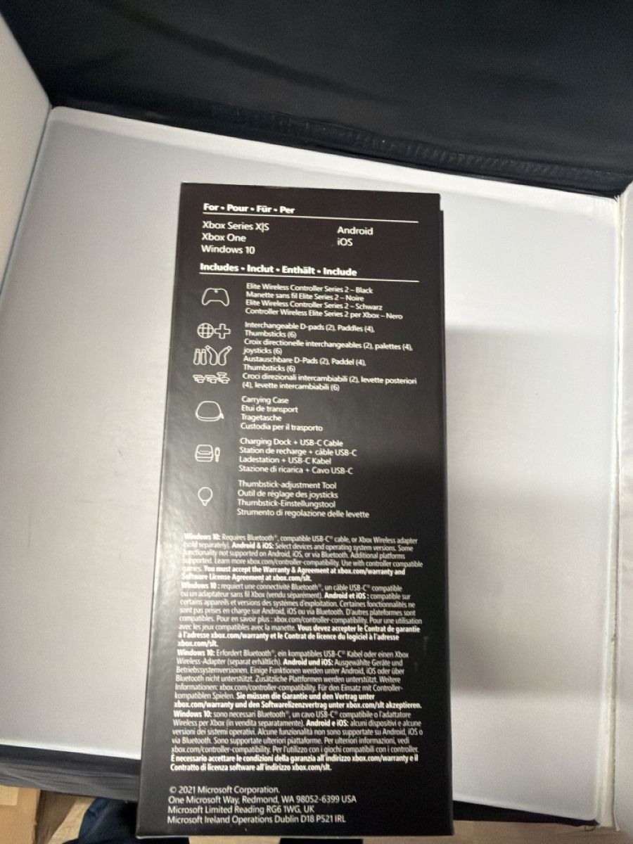 Controller: Xbox Elite Wireless Controller Series 2 schwarz neu – Nuovo e nell'imballaggio originale da Wauwil venduto da chiraluna 2