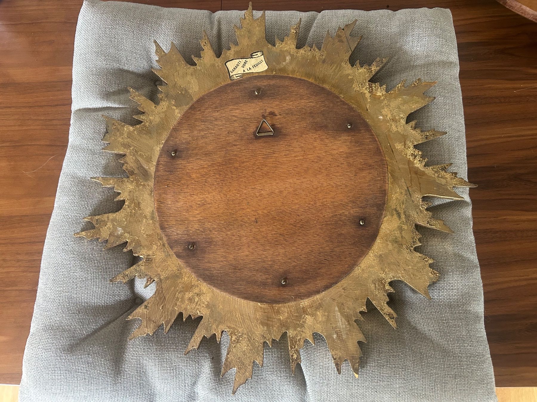 Specchi: Miroir Soleil Convexe doré a la feuille – Usato da Genève venduto da dumase 1