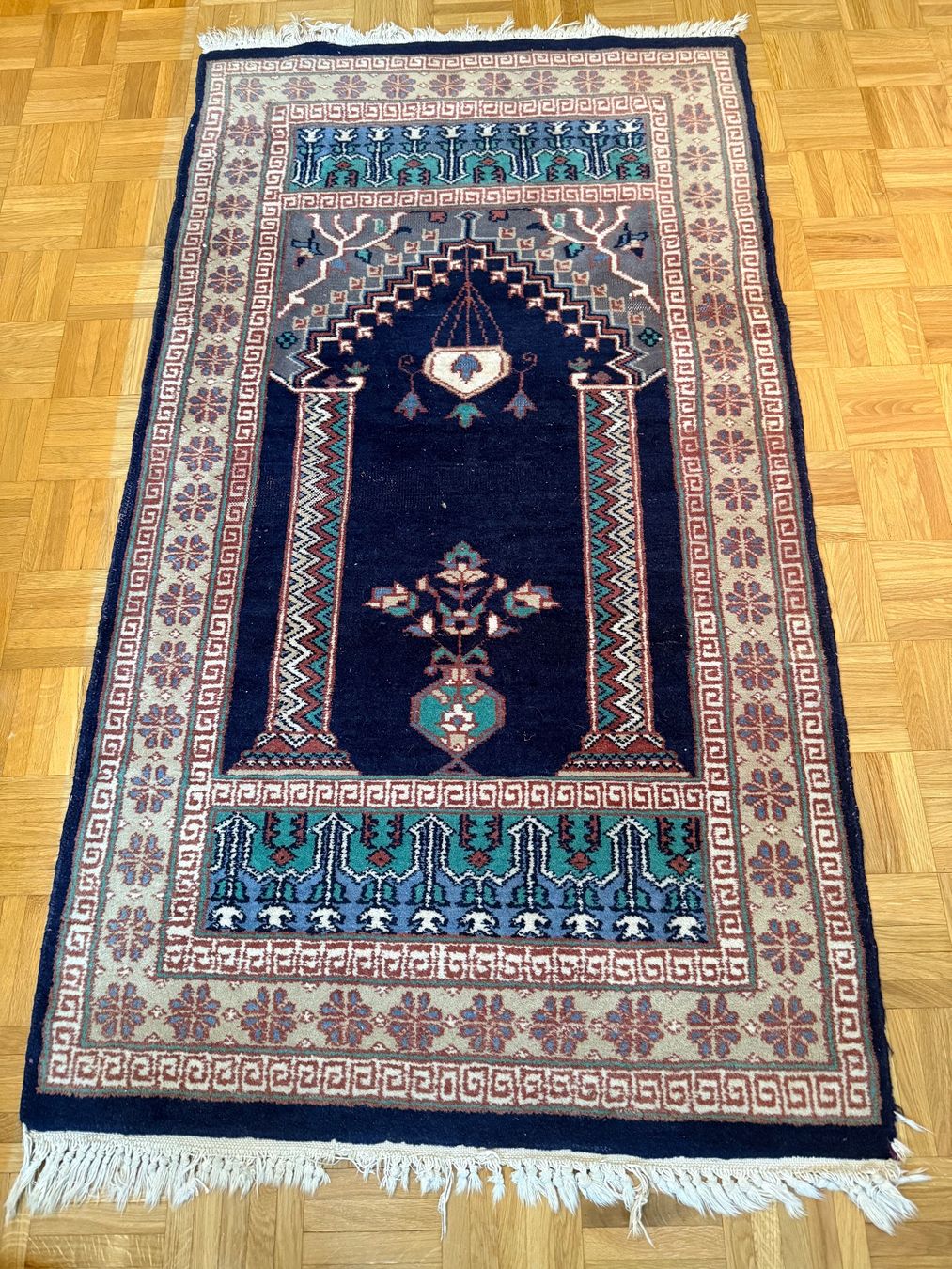 Tapis: Orientalischer Teppich dunkelblau – D'occasion à Schlieren par rom_7z6m