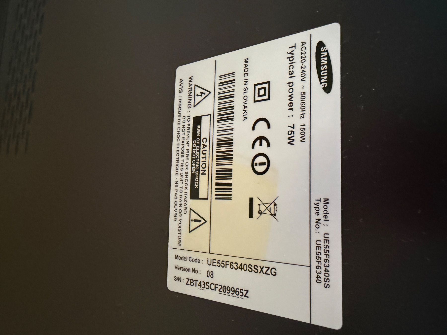 Samsung Fernseher: Samsung Smart Tv – Gebraucht aus Aegerten von meliiiii 2