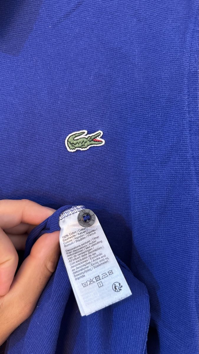 Lacoste Magliette Polo: Lacoste Poloshirt blau Grösse 4/M oryginal – Usato da Wetzikon ZH venduto da Jan_wojt 3