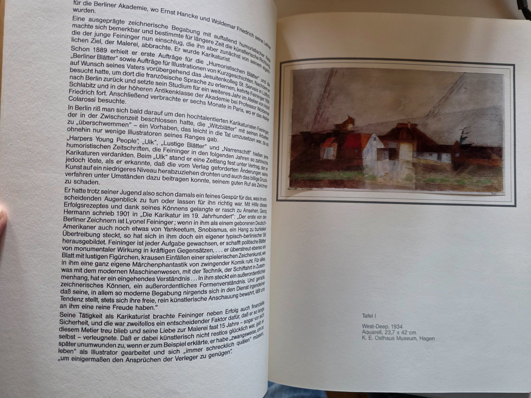 Bücher: Lyonel Feininger - Berghaus Verlag 1988 – Gebraucht aus Walterswil BE von Lonitti 3
