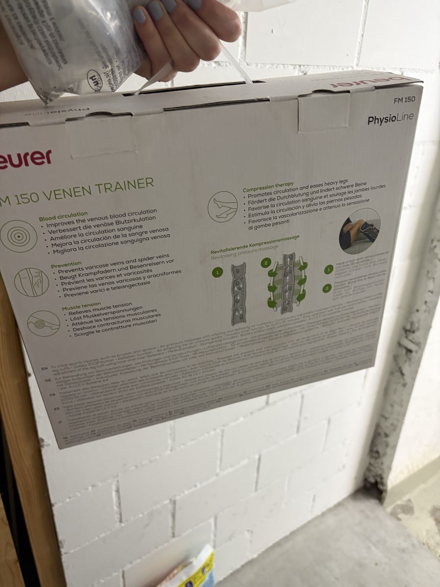 Beurer Altro per la cura del corpo: Beurer Venen Trainer Kompressionstherapie neu – Usato da Bern venduto da lore_frand 1