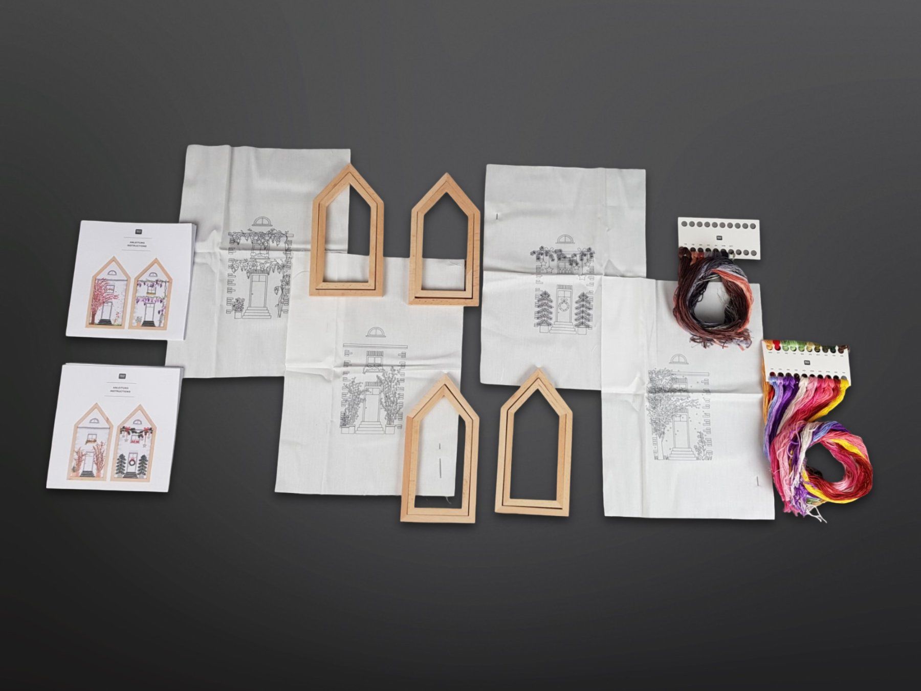 Kit bricolage: RICO DESIGN Stickpackung Häuser – Nuovo (secondo la descrizione) da Suhr venduto da Restwert_Suhr