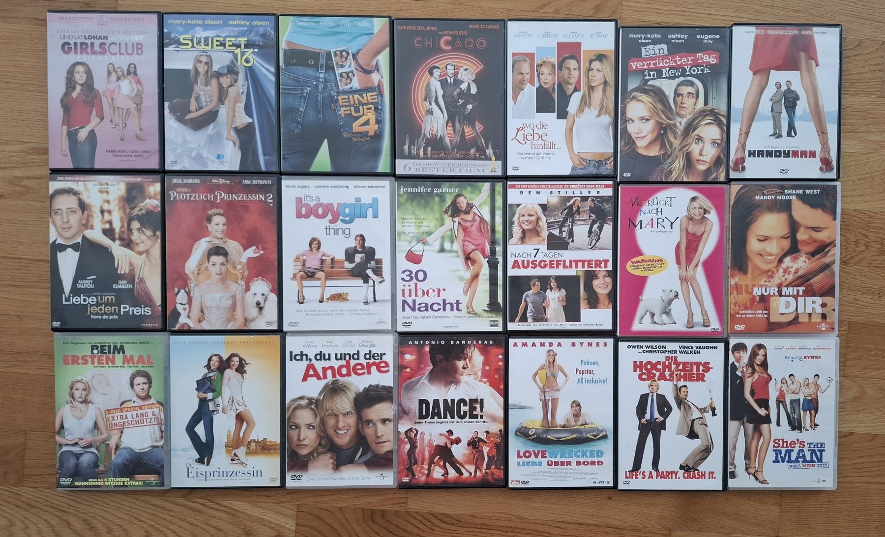 Alle DVDs: Girlie DVD Sammlung – Gebraucht aus Rotkreuz von PrelovedPicks