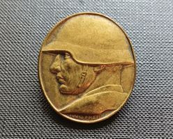 Bronze MILITÄR Nationalspende MEDAILLE 1918