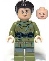 LEGO Star Wars sw1296 Princess Leia - Olive Green Endor Outf