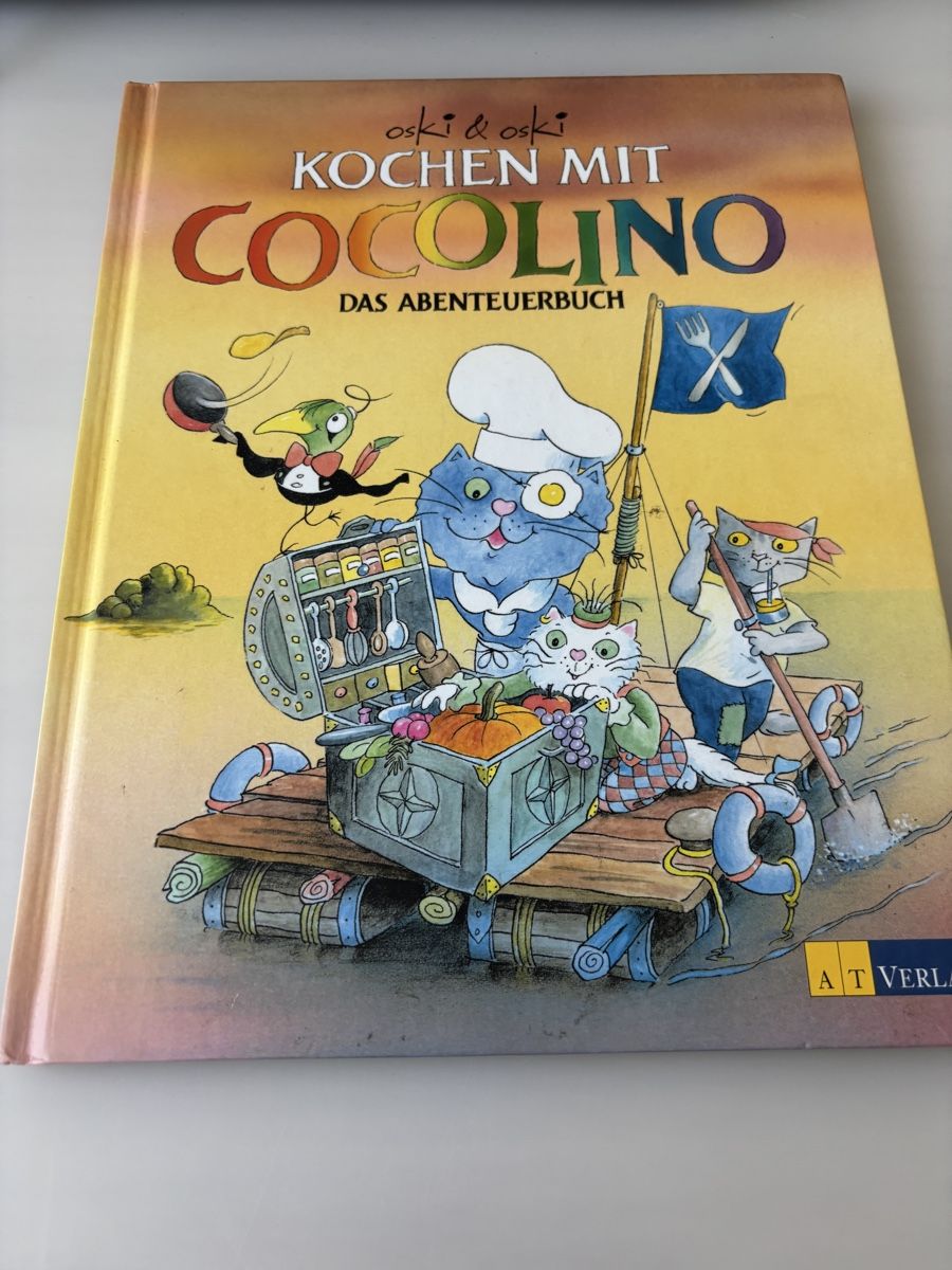 Bücher: Kinderbuch Kochen mit Coccolino Das Abenteuerbuch  – Gebraucht aus Grosswangen von Sunnyday35