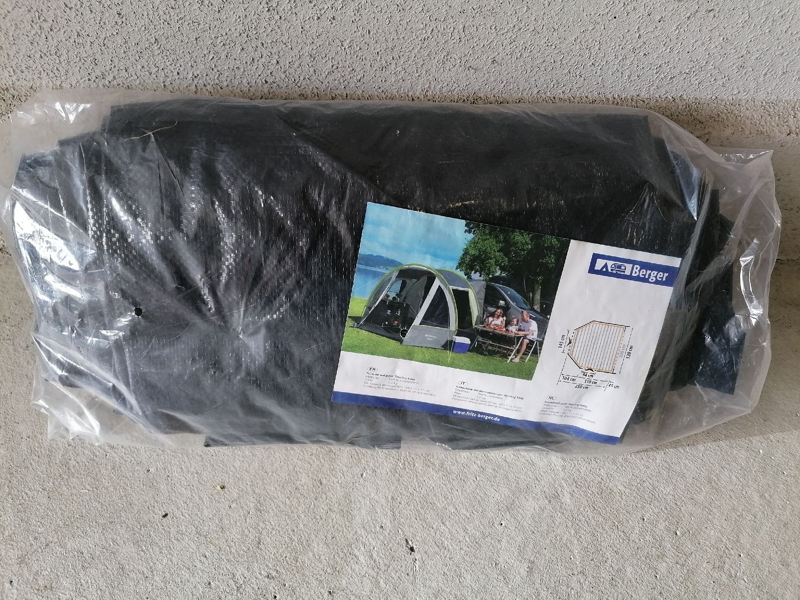 Vorzelte & Markisen: Bodenplane zu Vorzelt – Neu (gemäss Beschreibung) aus Burgdorf von  1